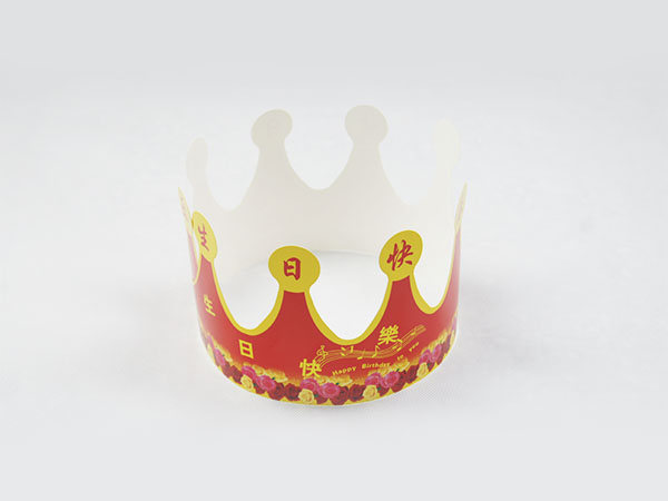 生日帽（紅燭光）